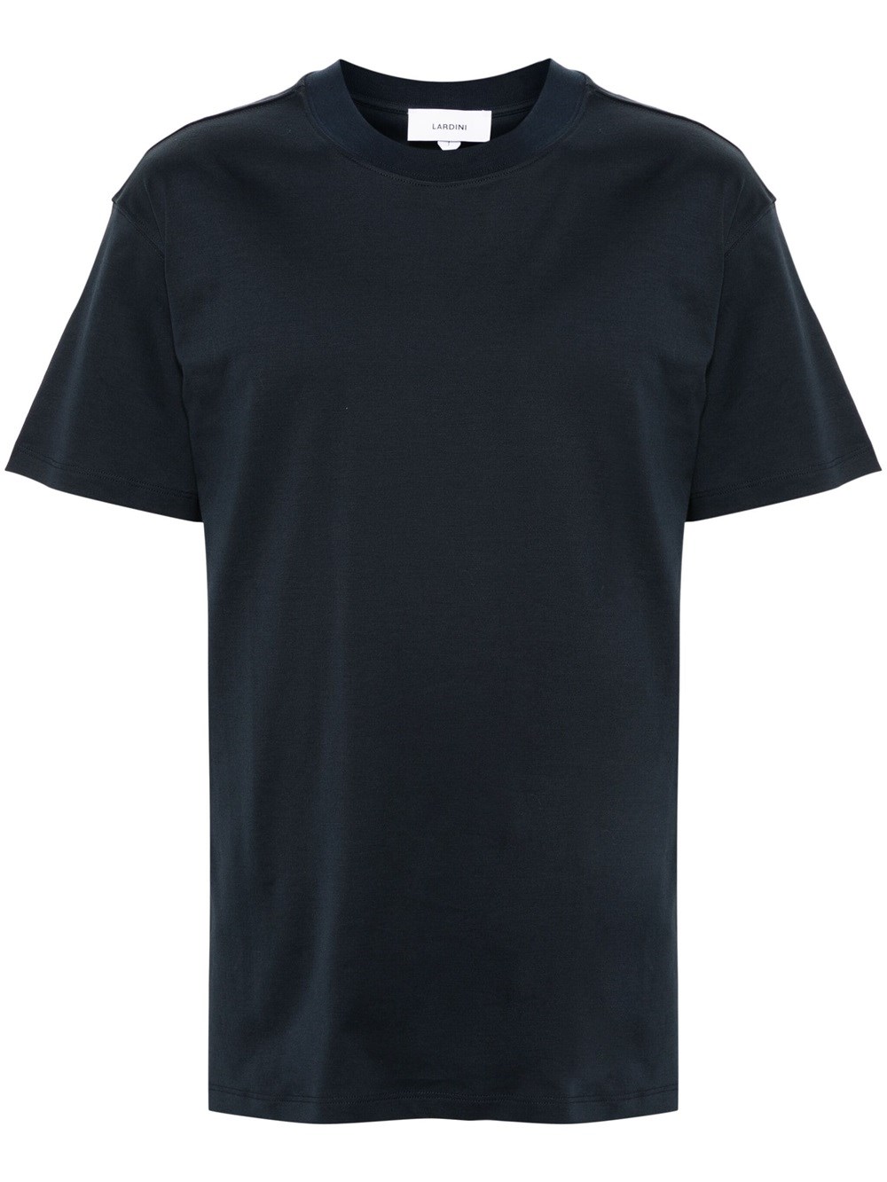 Shop Lardini Crew Neck T-shirt In Blue