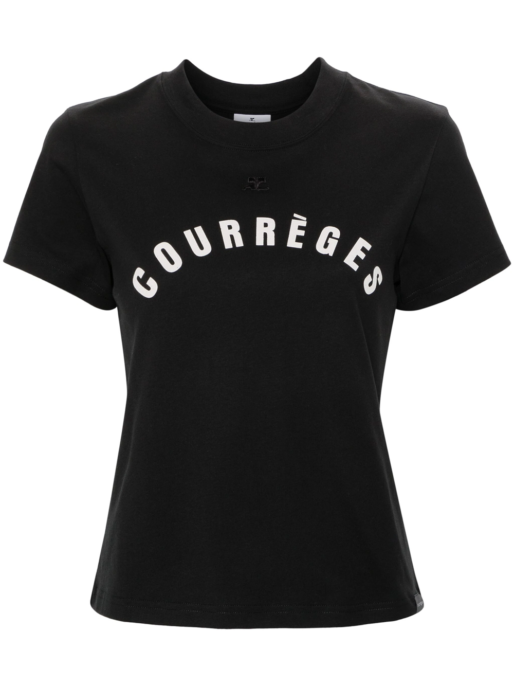 Shop Courrèges Ac. T-shirt In Black