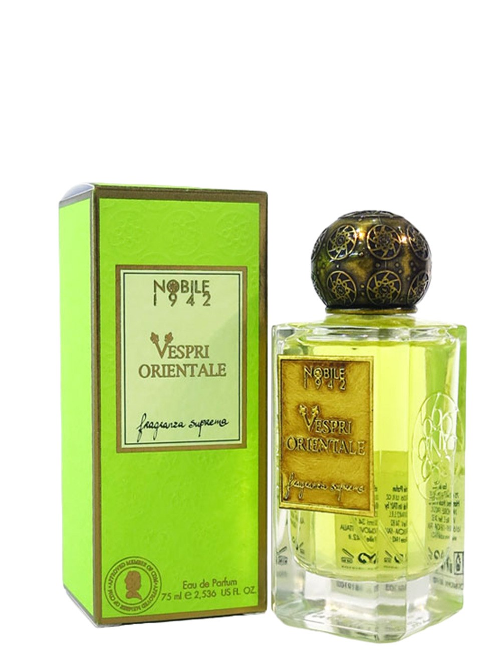 Nobile 1942 Noble 1942 Oriental Vespers Supreme Fragrance 75ml In White