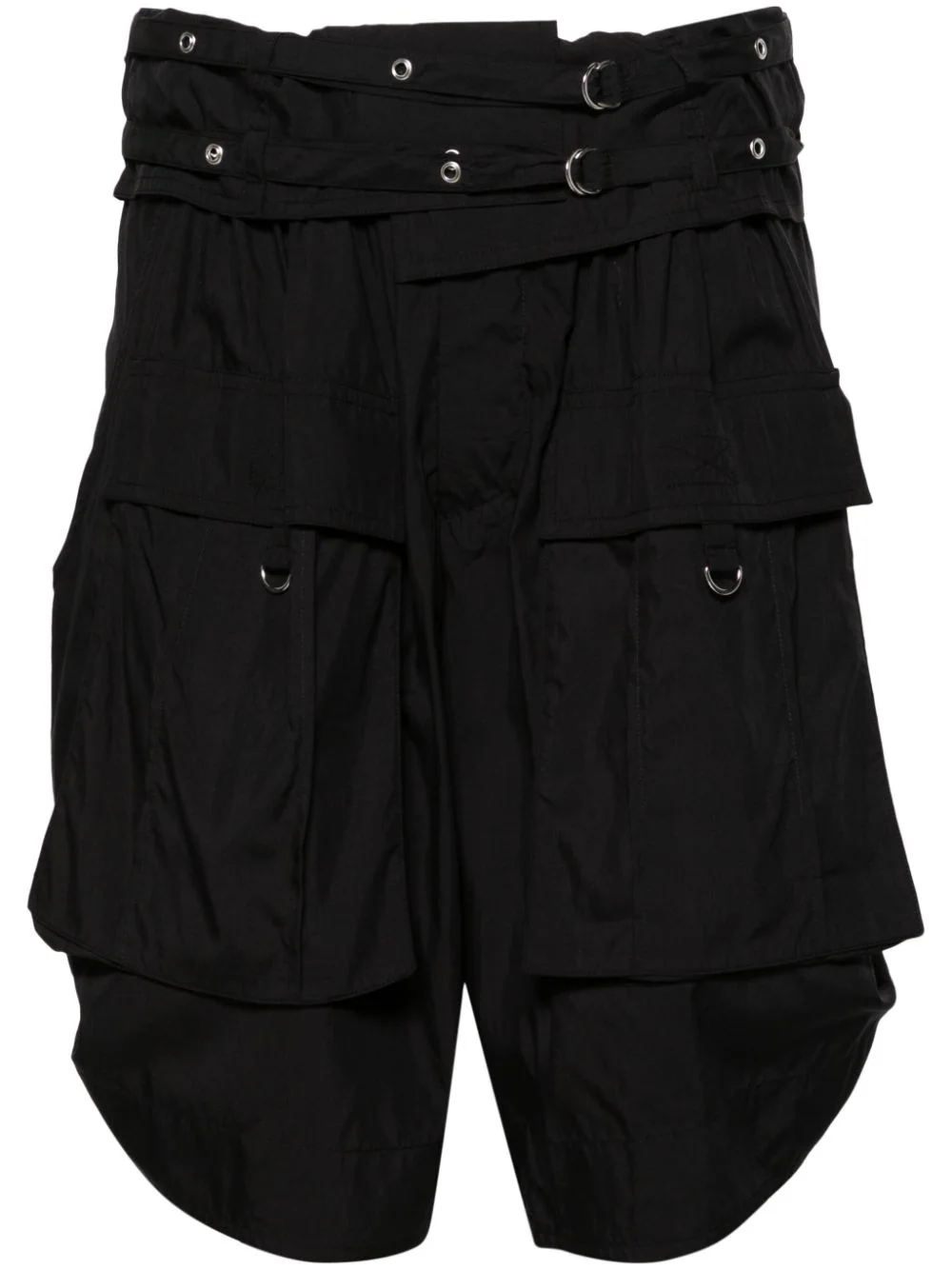 Shop Marant Heidi Shorts With Low Waist In Black