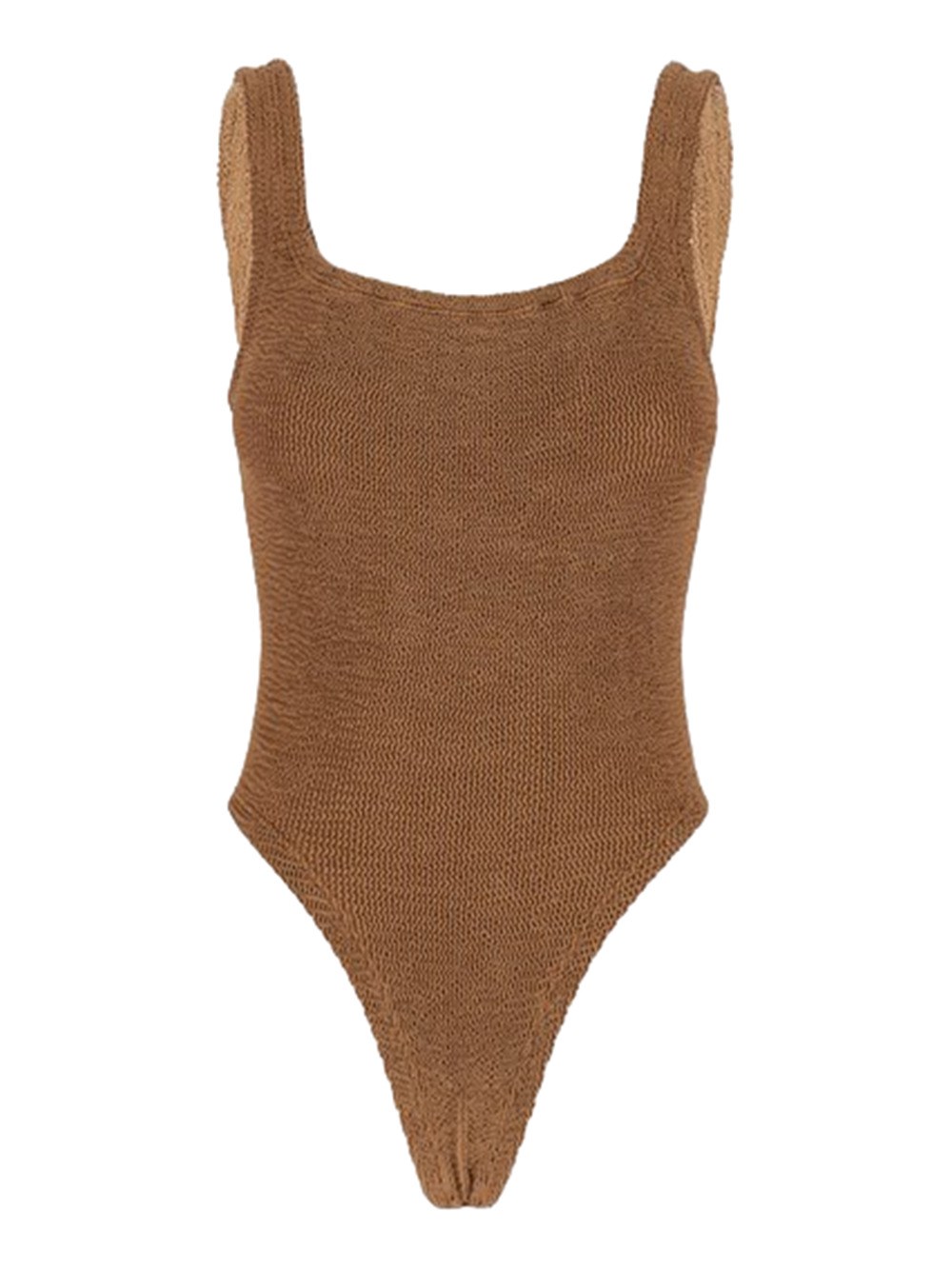 Shop Hunza G Swimsuit In Brown