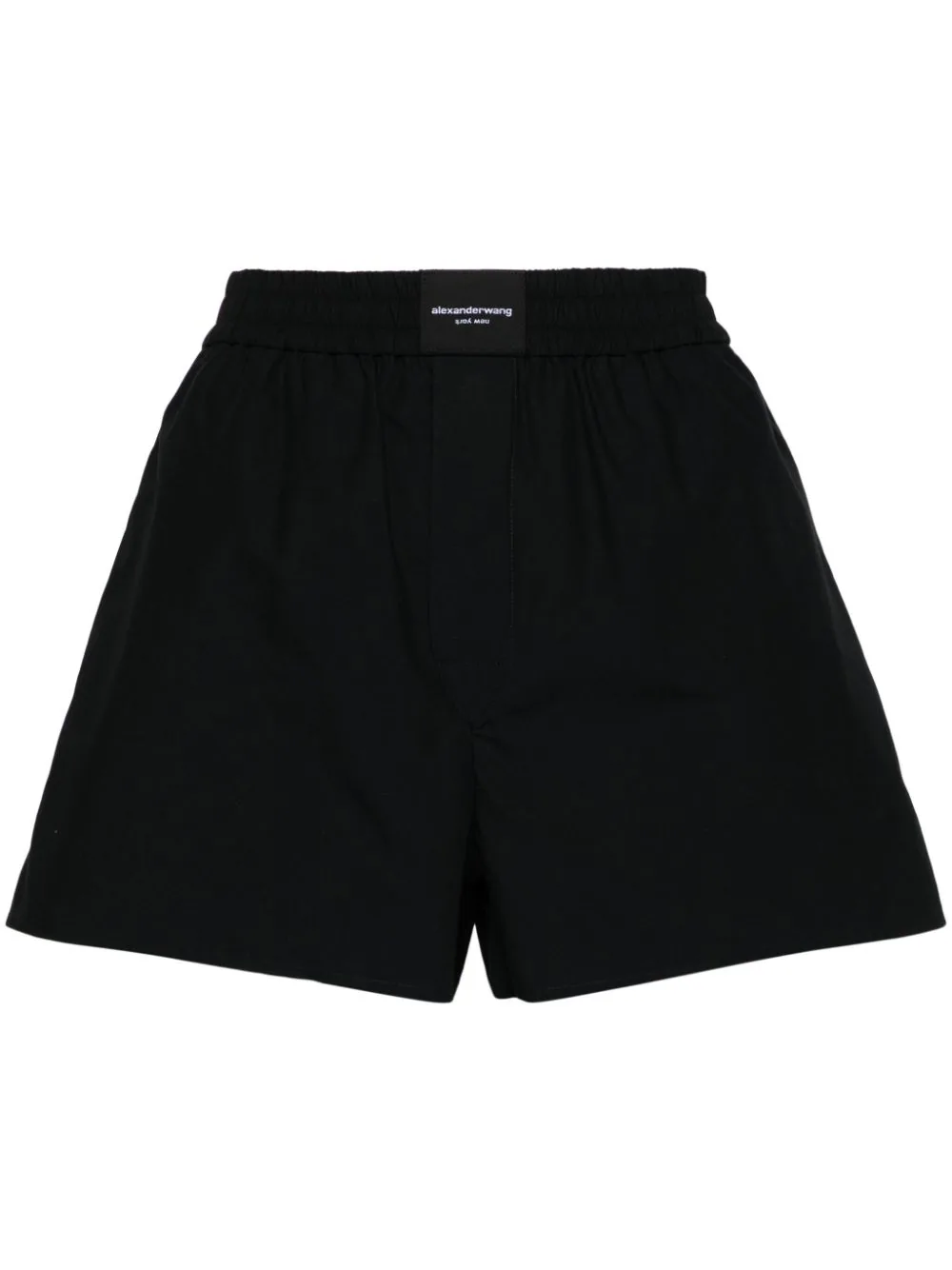 Shop Alexander Wang Boxers With Patch In Black