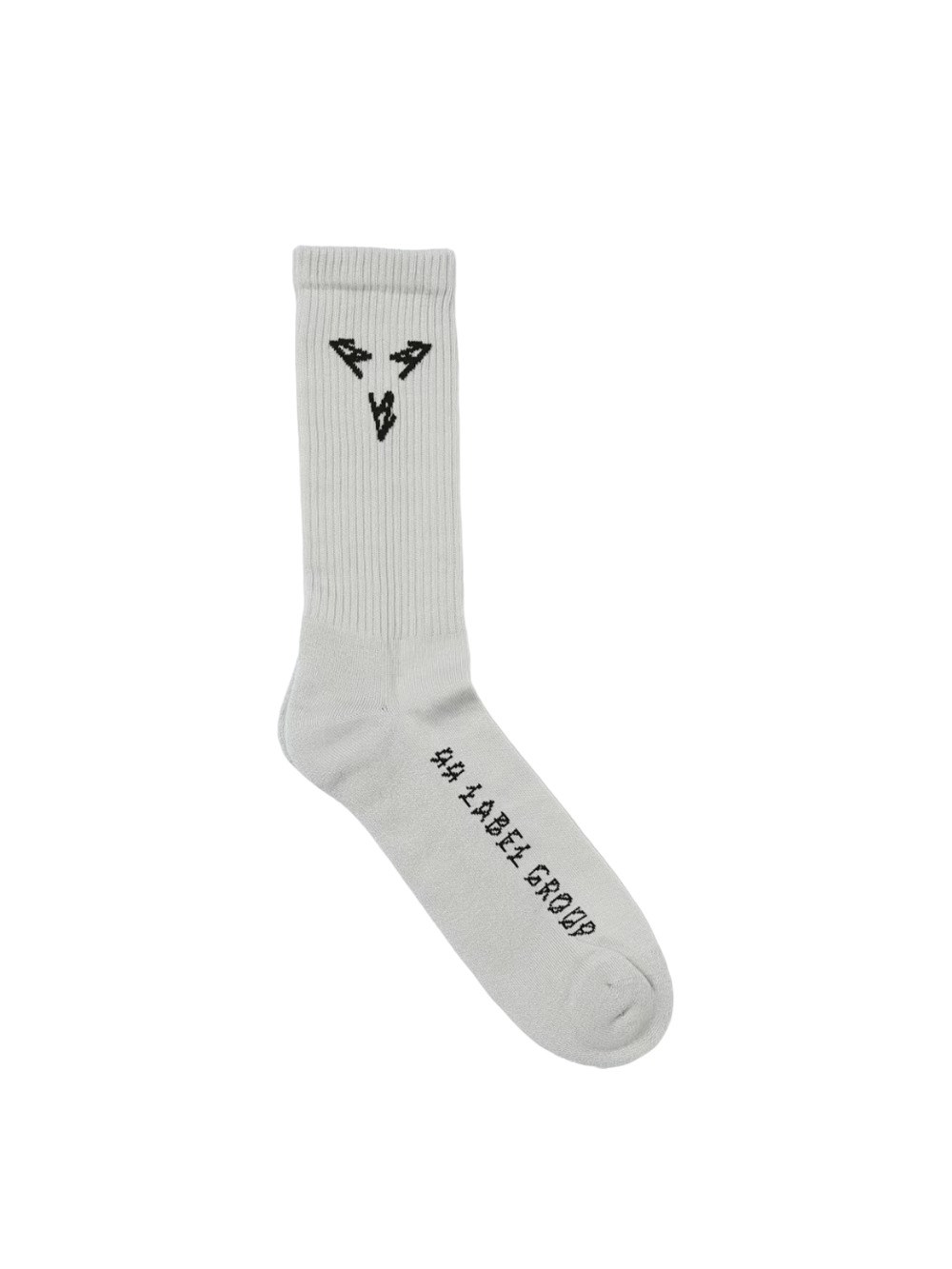 Shop 44 Label Group Socks In Stretch Cotton In Grey