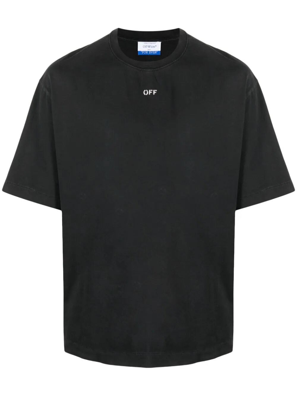 Shop Off-white T-shirt With Pattern In Black