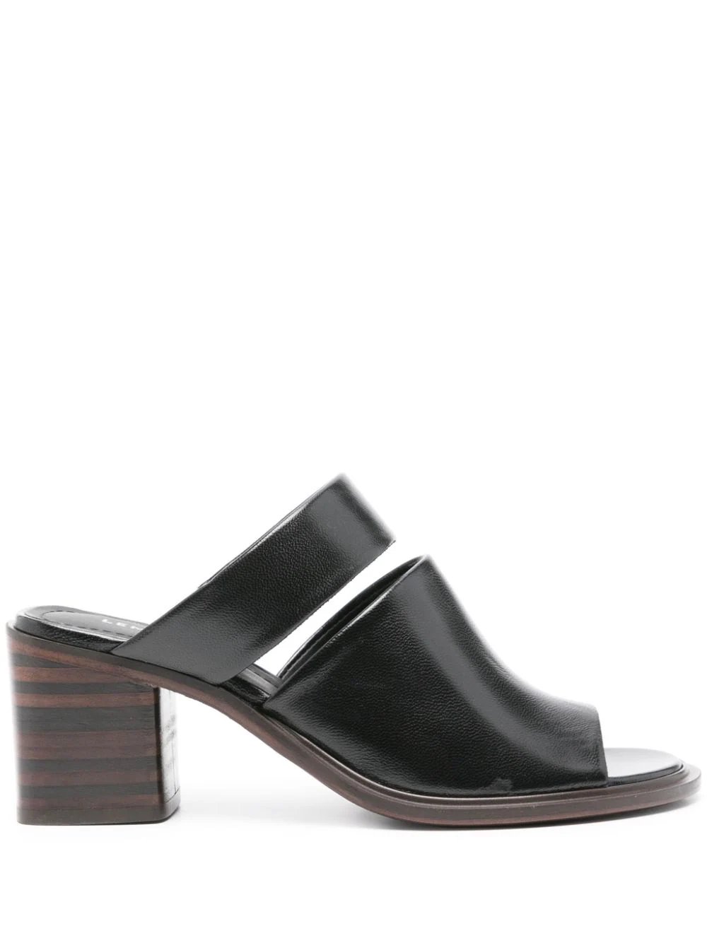 Lemaire Mules With 55mm Medium Heel In Black