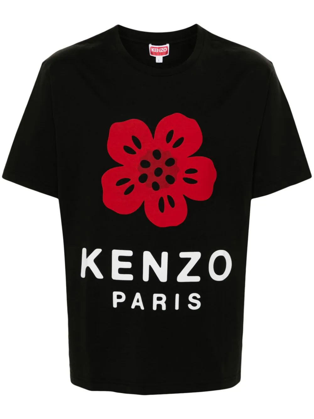 Shop Kenzo Boke Flower T-shirt In Black