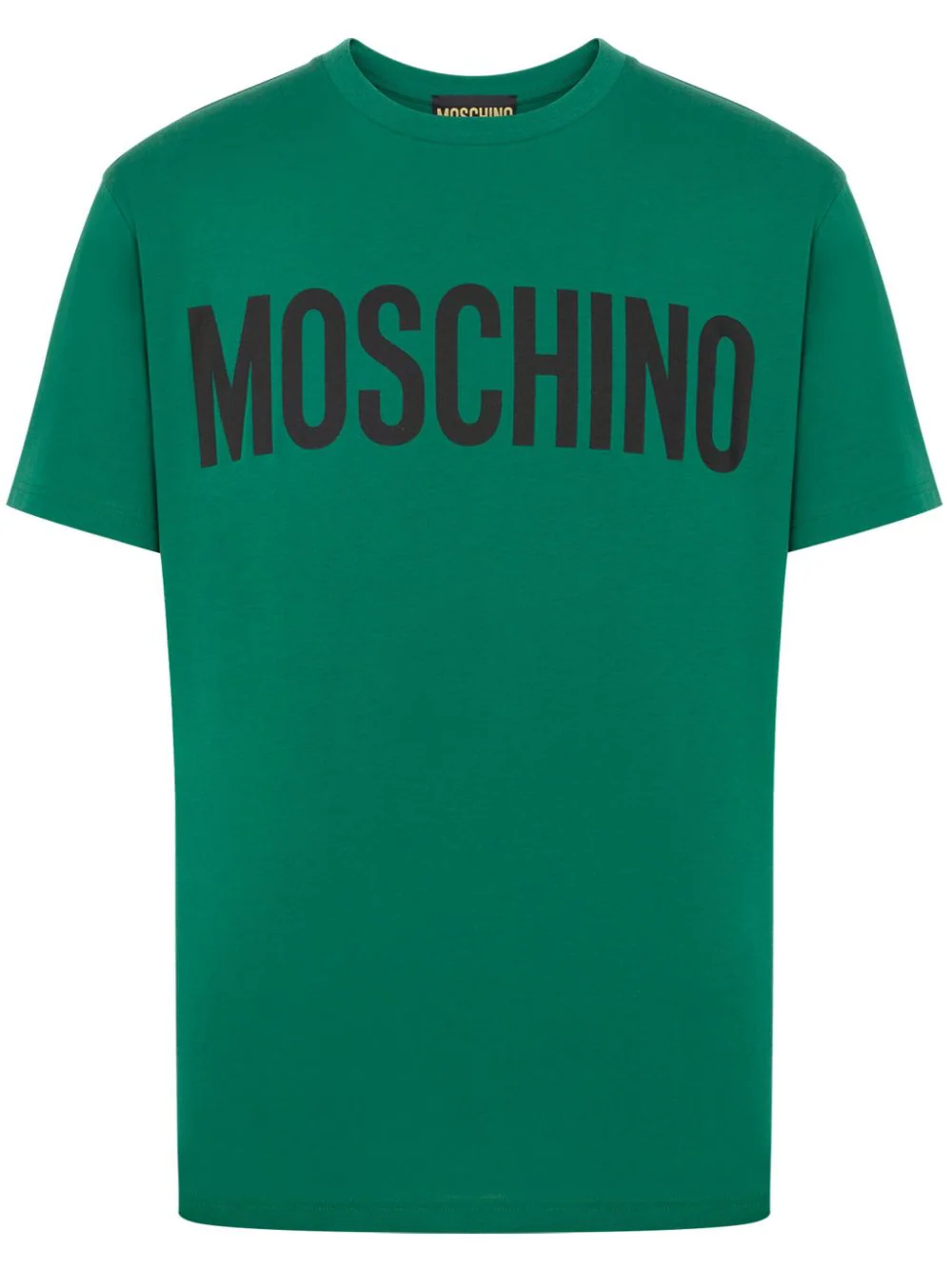 Moschino T-shirt With Print In Gray