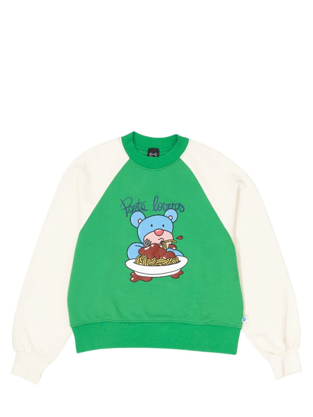 Inbetweeners Pasta Lovers Sweatshirt In Green