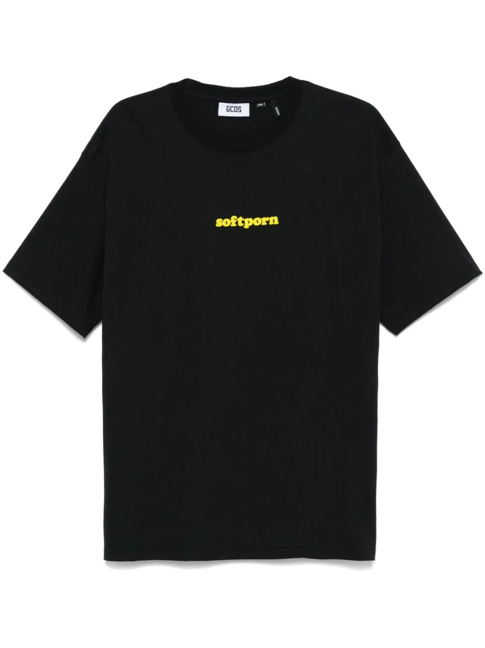 Shop Gcds T-shirt With Embroidery In Black