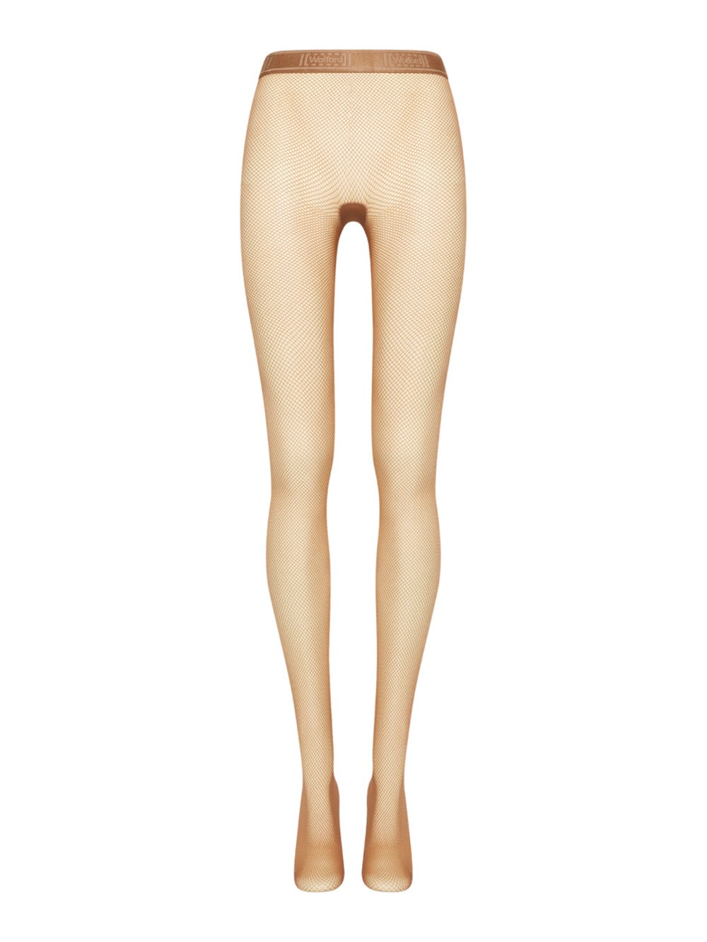 Shop Wolford Semi-transparent Tights In Nude & Neutrals