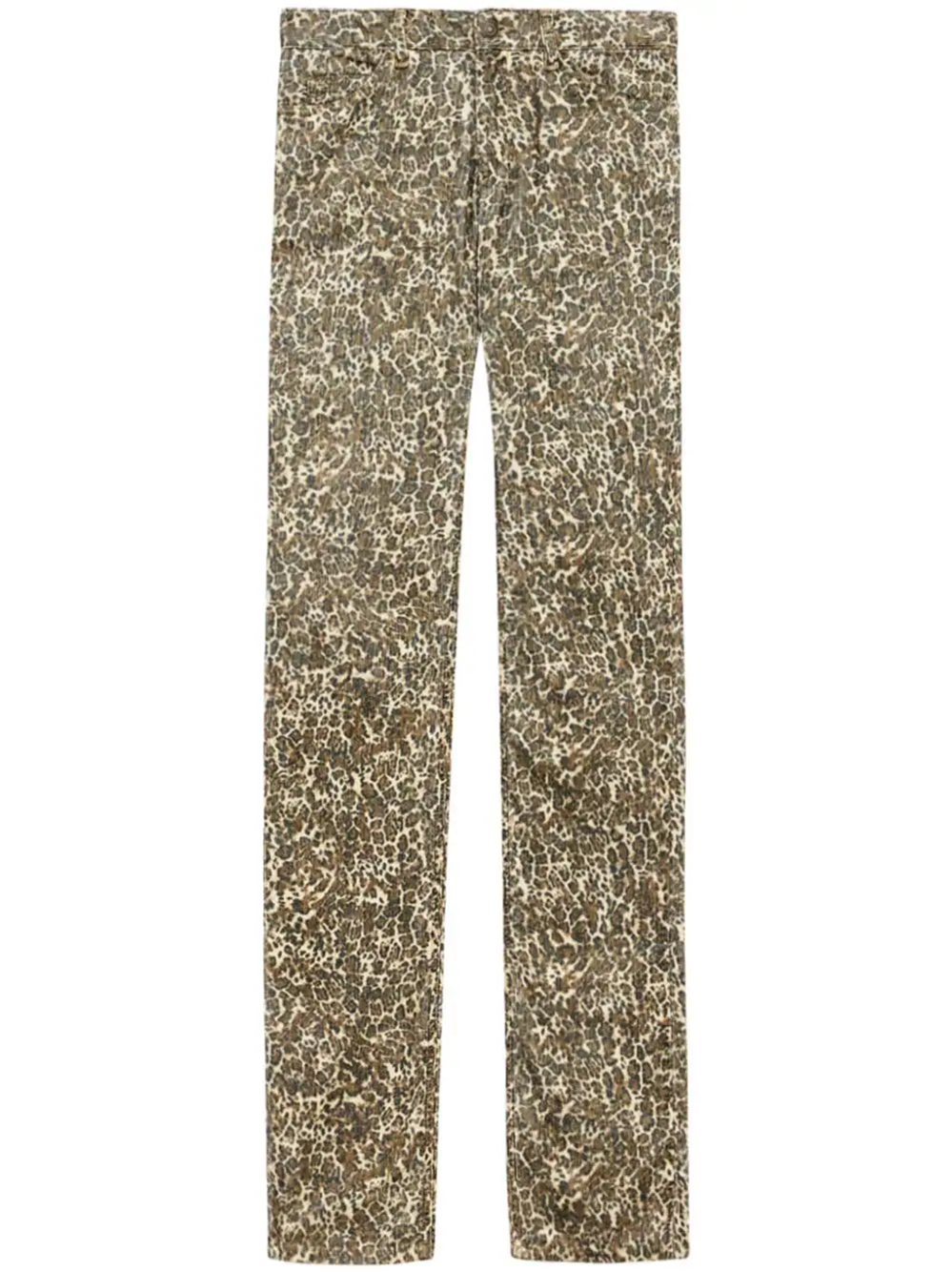 Shop Marant Ferni Straight Trousers In Multicolour