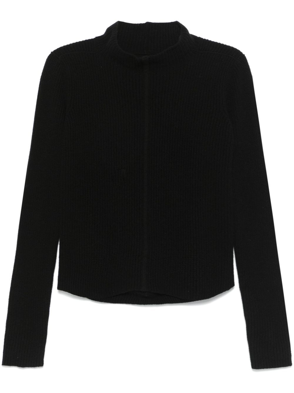 Rick Owens Headon Dbl Lupetto Shirt In Black