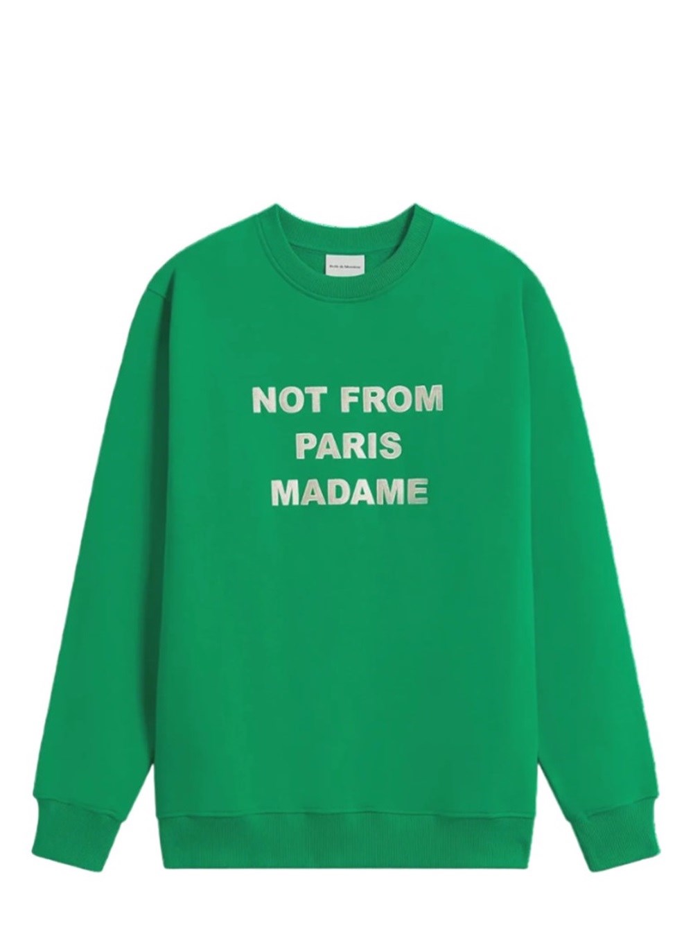 Shop Drôle De Monsieur Sweatshirt With Print In Green