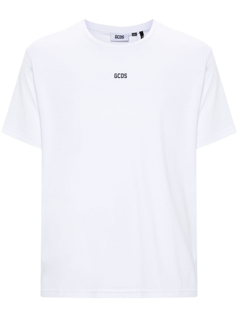 Gcds T-shirt With Logo In White