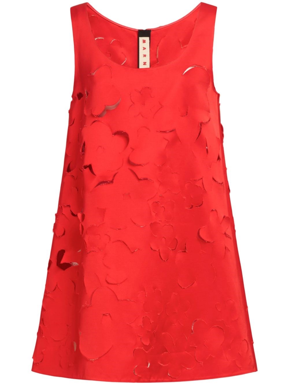 Shop Marni Short Dress In Red