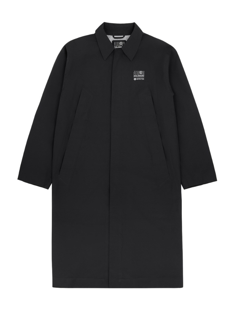 Mm6 X Salomon Mm6 Maison Margiela  Black Trench Coat