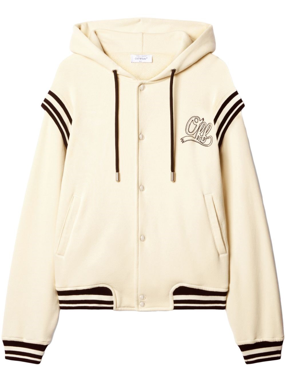 Shop Off-white Hoodie In White