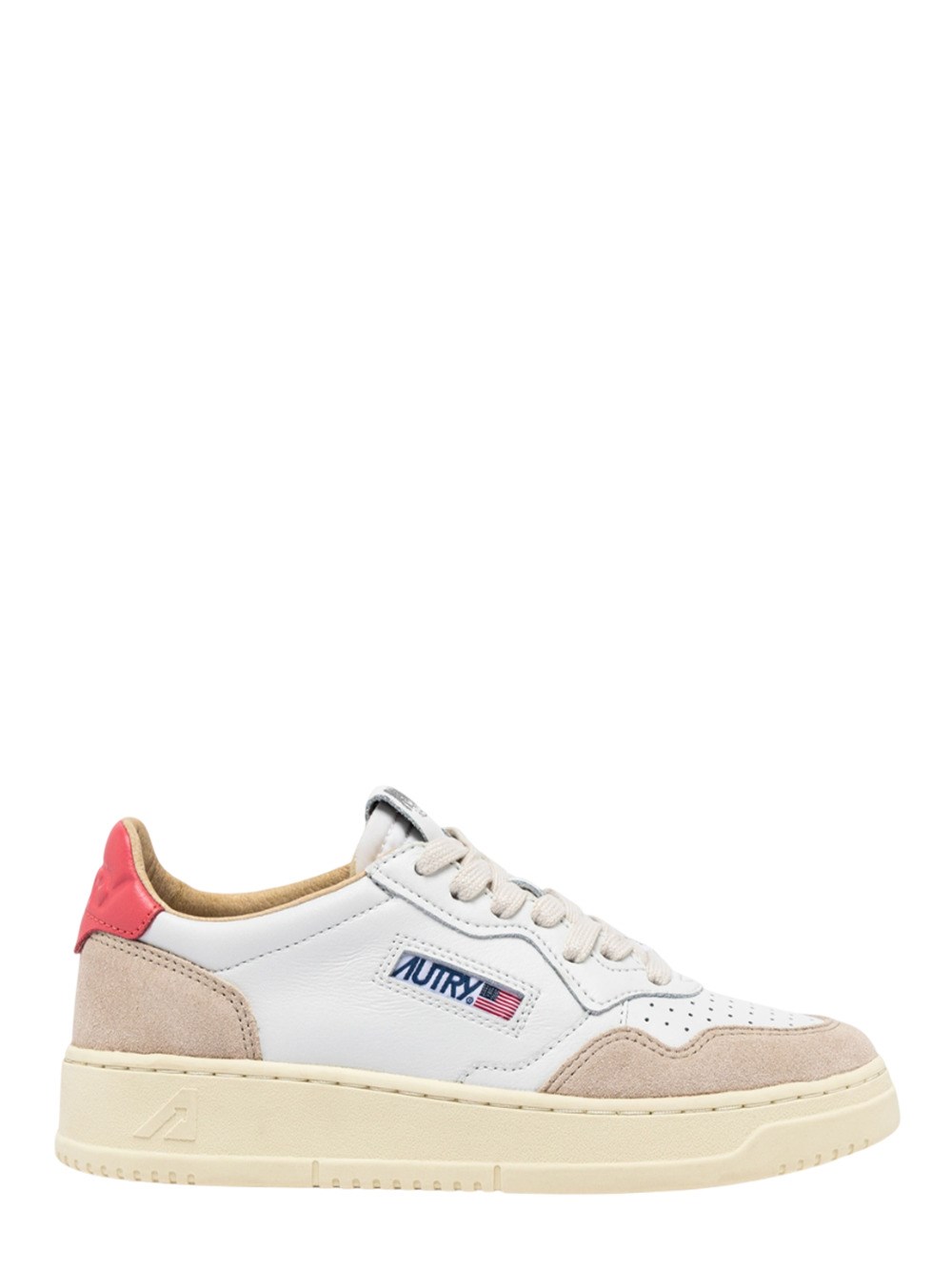Shop Autry Medalist Low Wom In White