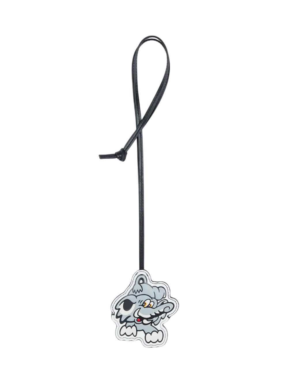 Kenzo Elephant Leather Keychain Strap In Multicolour
