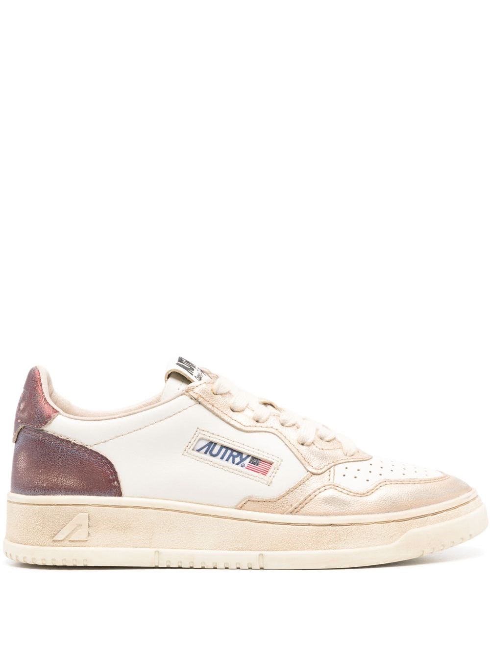 Shop Autry Medalist Sneakers In White