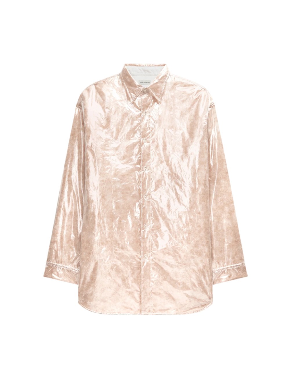 Dries Van Noten Camicia A Sbuffo In Nude & Neutrals