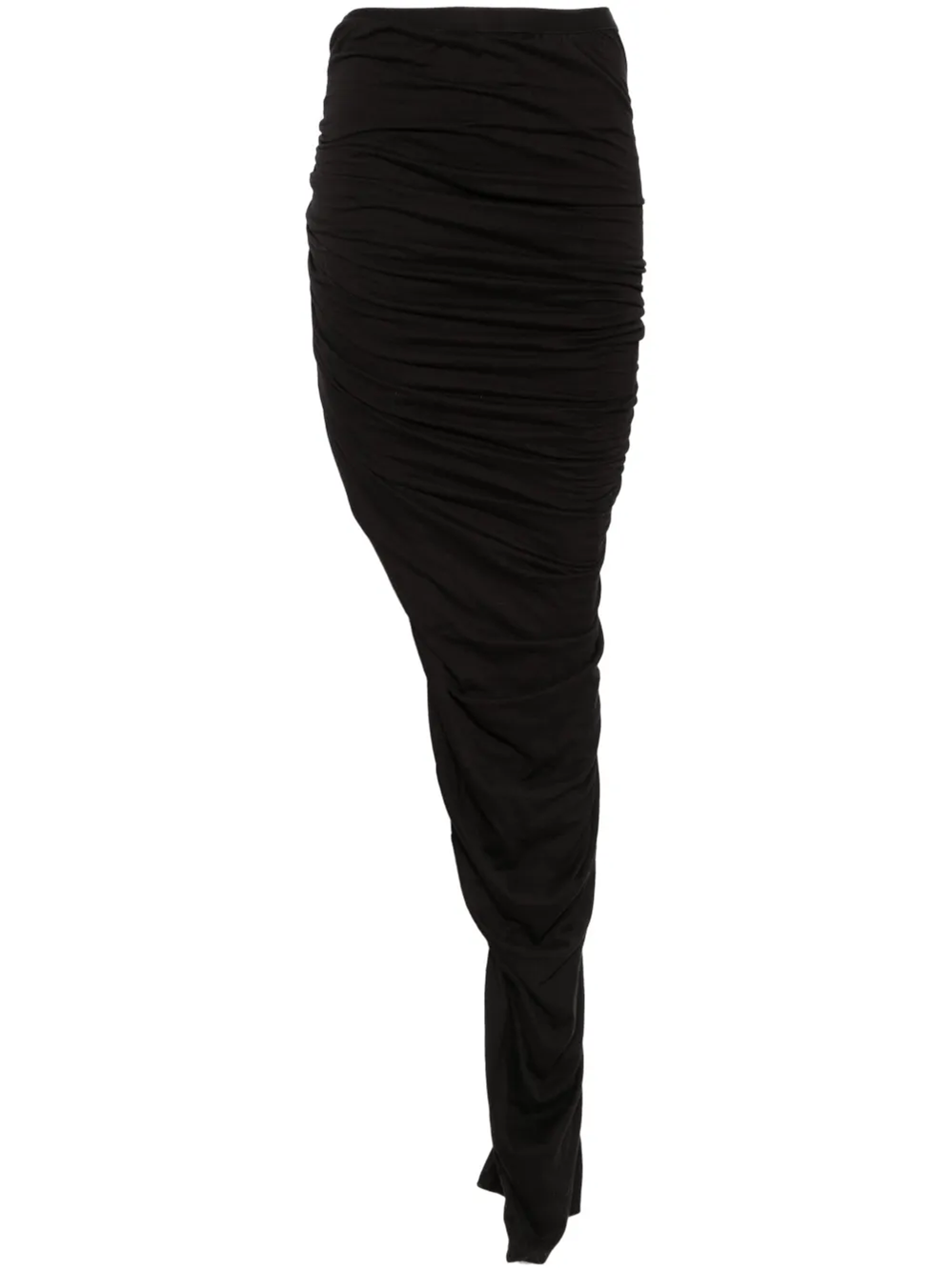 Rick Owens Drkshdw Soft Edfu Maxi Skirt In Black