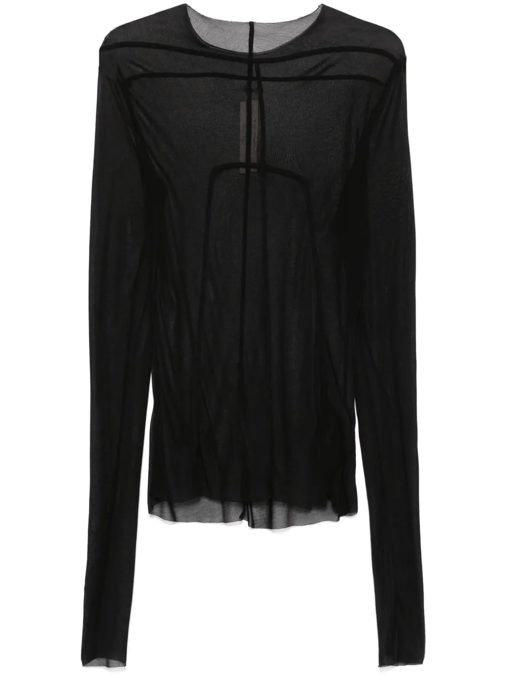Shop Rick Owens Edfu T-shirt In Black