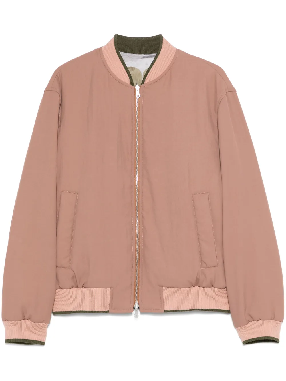 Dries Van Noten Volker Rev 1503 M.w.jacket Pea In Pink & Purple