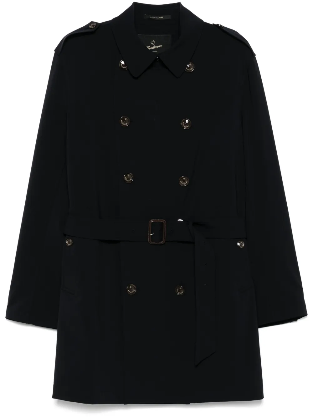 Montecore Trench Jacket In Blue