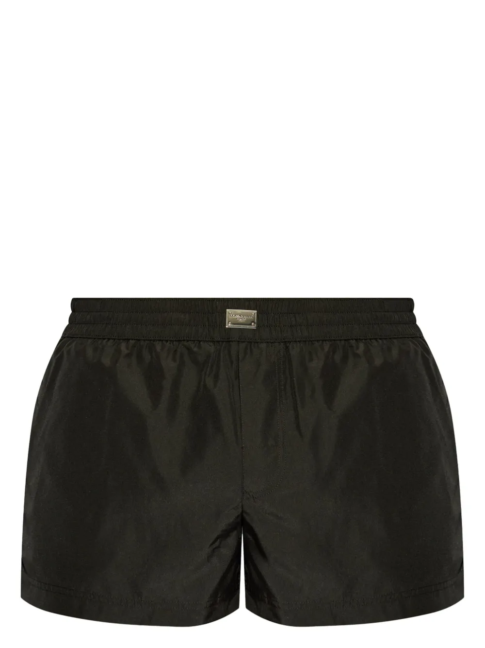 Dolce & Gabbana Men Short Swim Trunks With Tag In Black