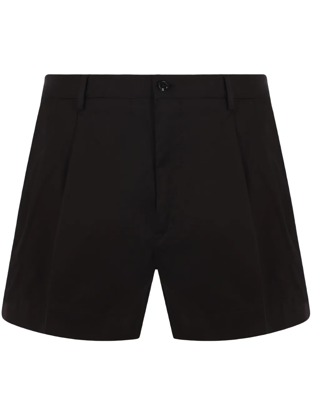 Dolce & Gabbana Tailored Shorts With Pleats In Black