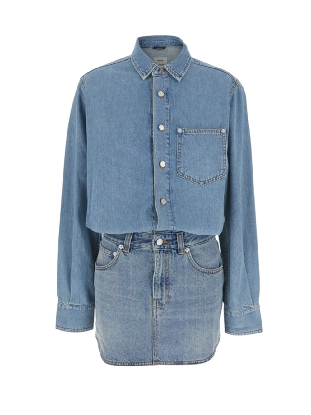 Haikure Ionic Dress Buttoned Cuffs
