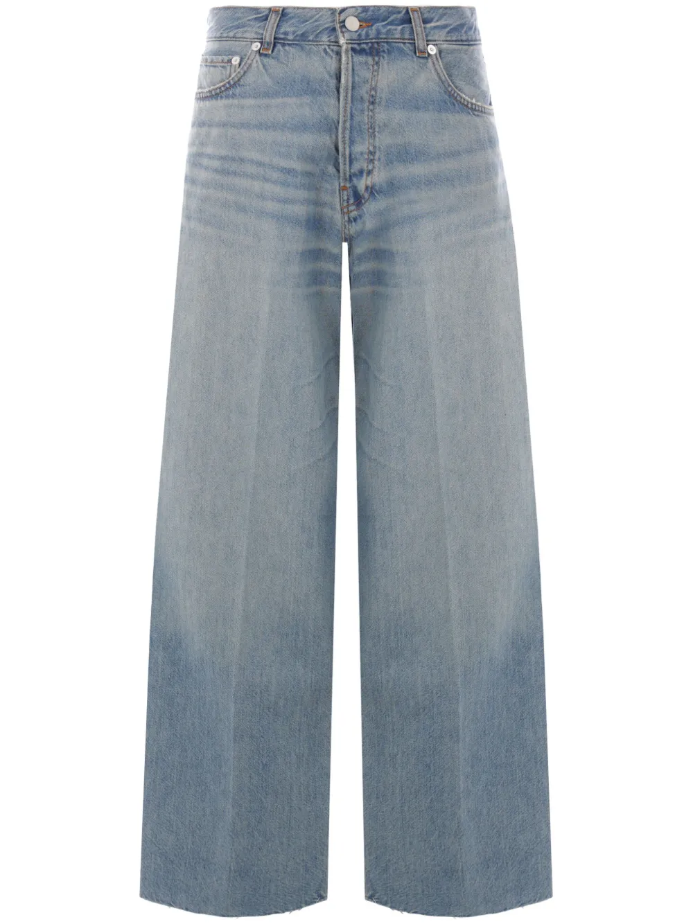 Haikure Jeans With Logo Application In Blue