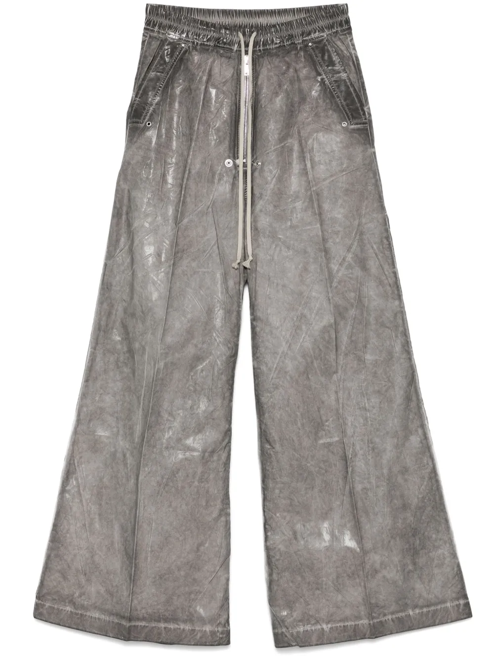 Rick Owens Drkshdw Gray Hollywood Geth Belas Trousers In Grey