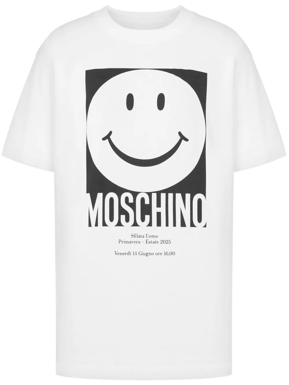Shop Moschino T-shirt With Print In White