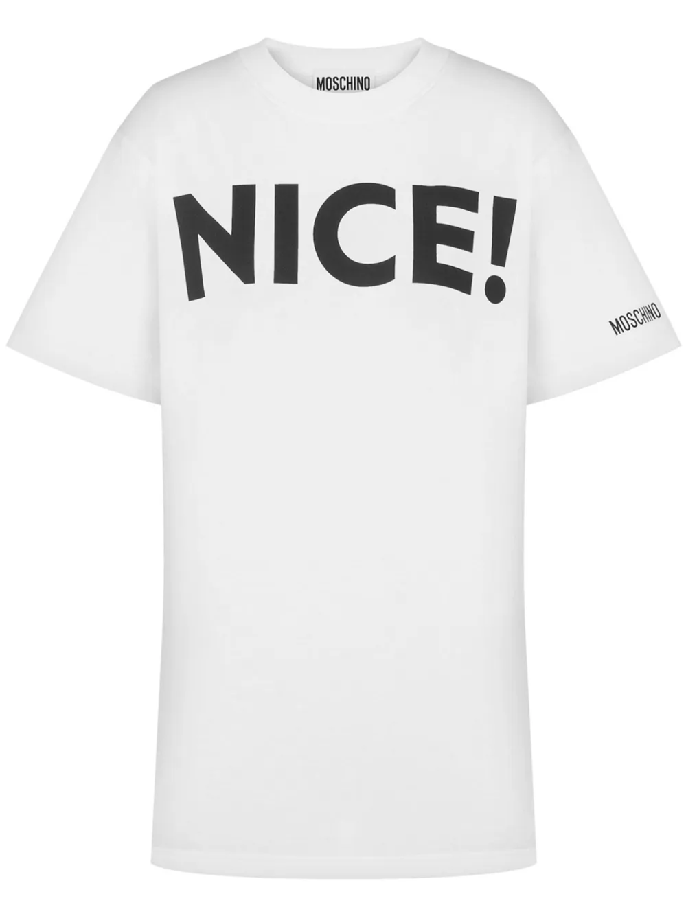 Shop Moschino T-shirt With Print In White