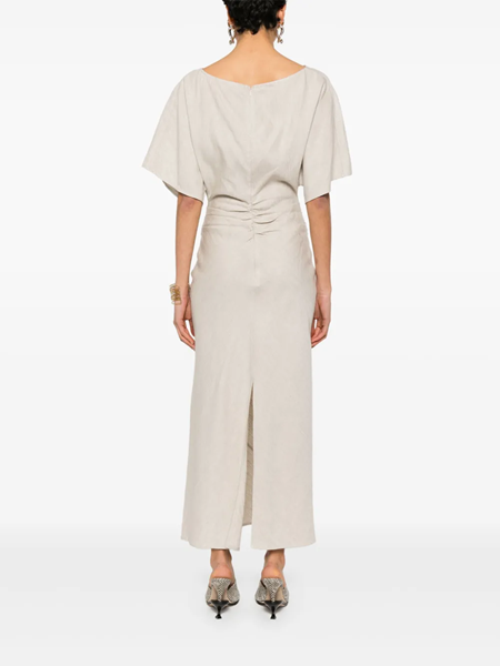 knee length dresses for ladies STAUD AMELIE DRESS IVORY main image 0