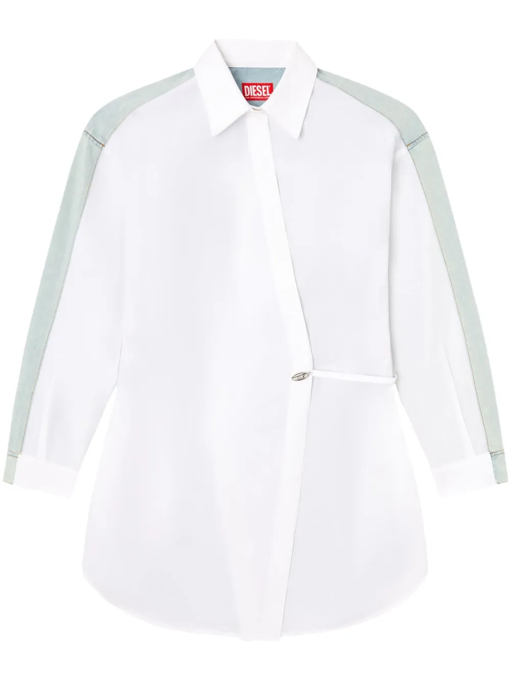 Diesel D-elphi-den Dress In White