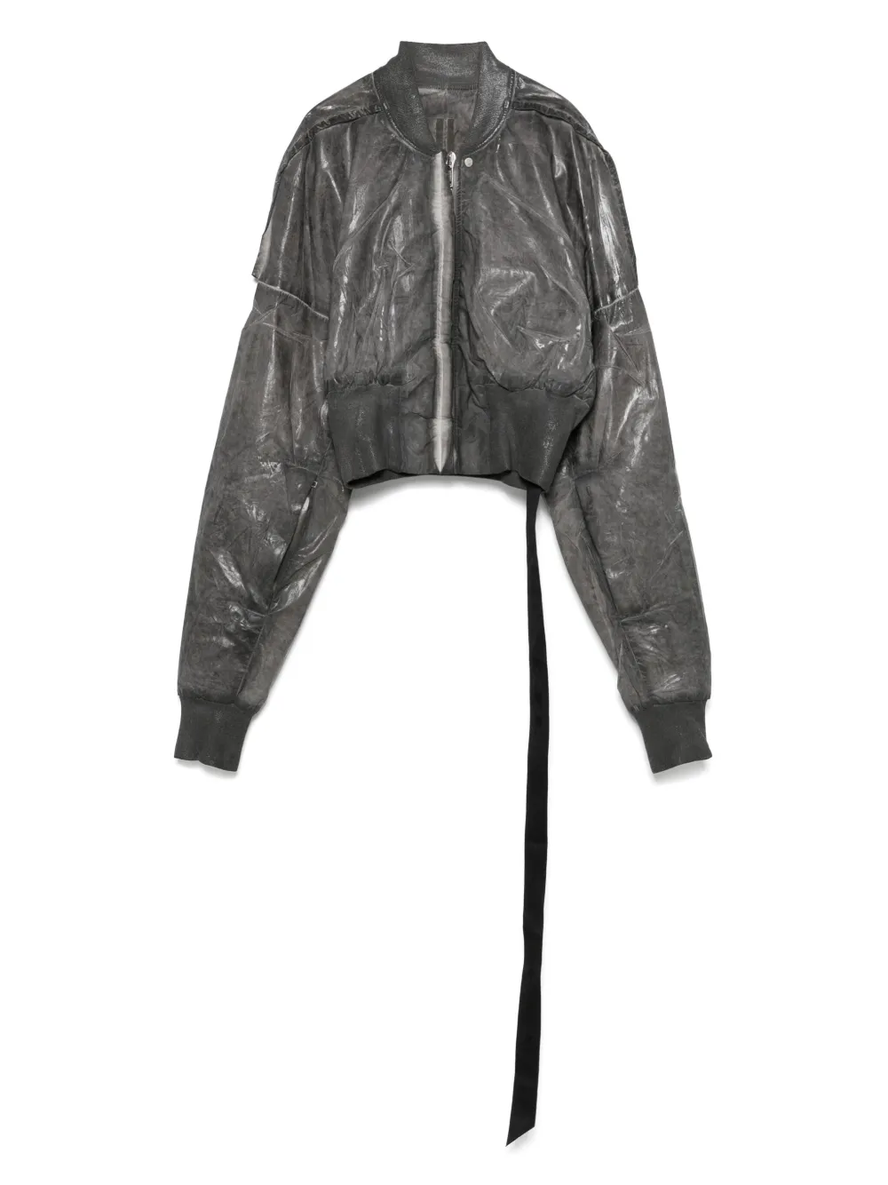 Rick Owens Drkshdw Long Sleeve Casual Jacket In Grey