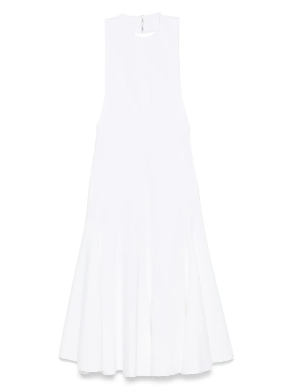 Shop Jacquemus La Robe Favola Midi Dress In White