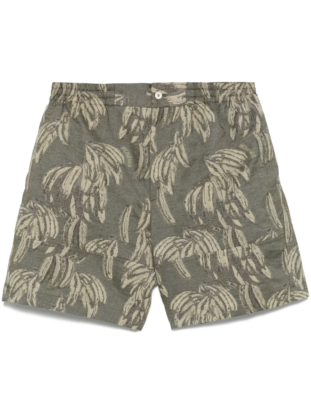 Jacquemus Jacquard Pattern Shorts In Multicolour
