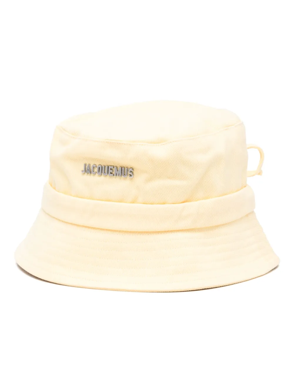 Shop Jacquemus Le Bob Gadjo Bucket Hat In Yellow & Orange