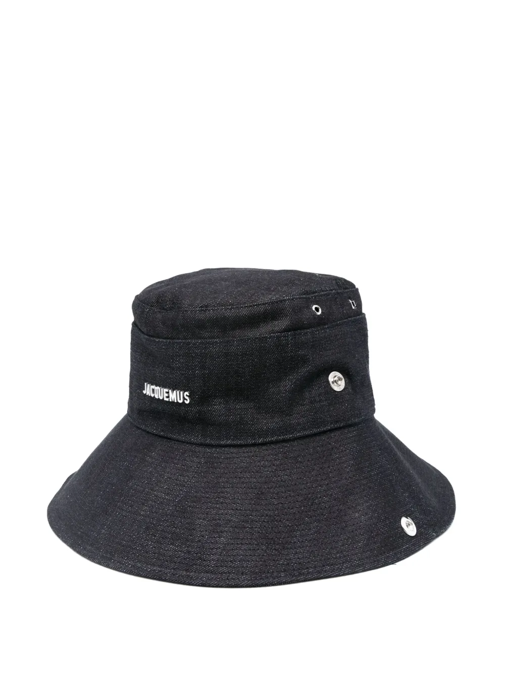 Jacquemus Le Bob Denimes Bucket Hat In Blue
