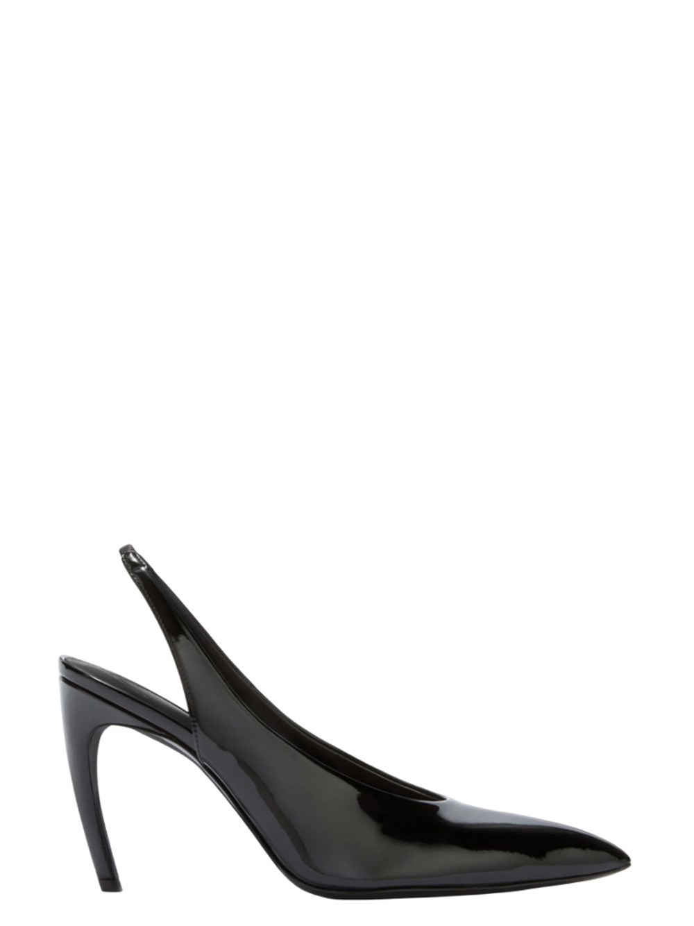 Attico Slingback ``viper`` Black In Black