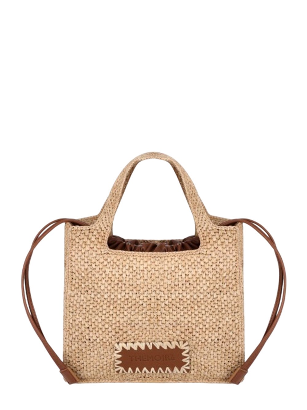 Themoire' Handbag Morea Small Raffia Natural
