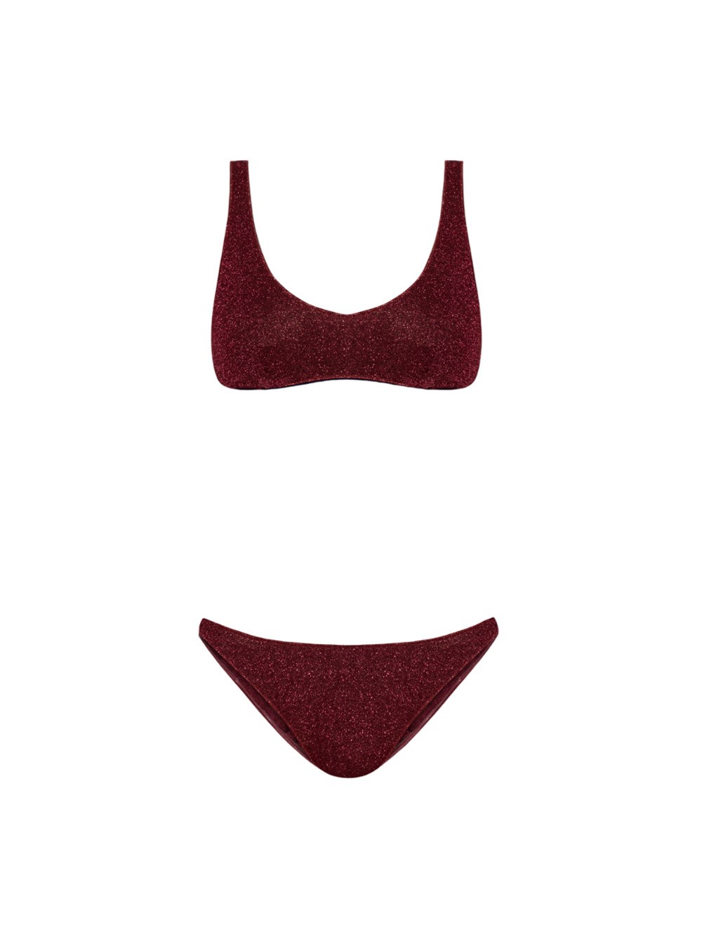 Oseree Wide Strap Two Piece Swimsuit