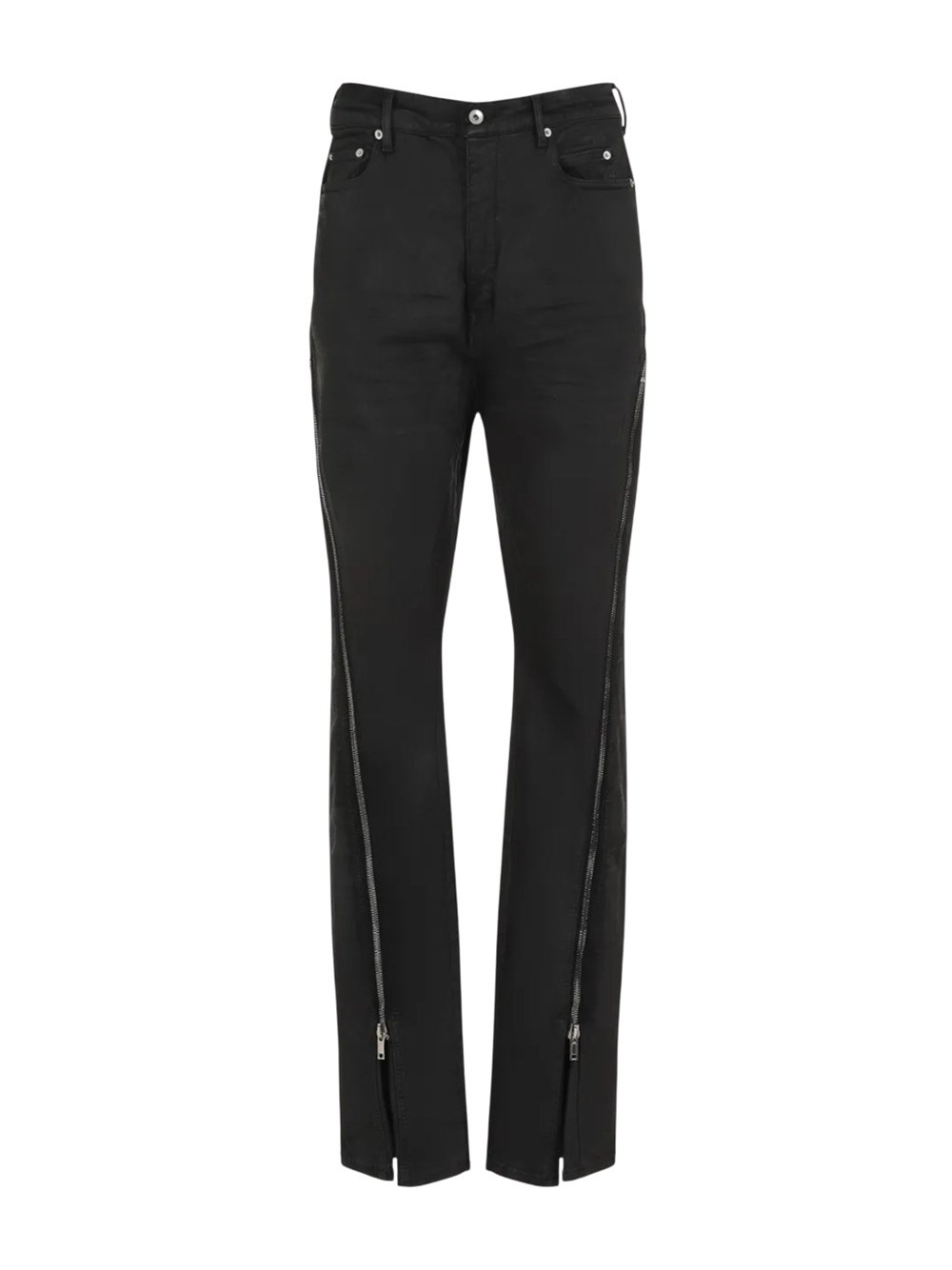 Rick Owens Drkshdw Jeans With Belt Loops In Black