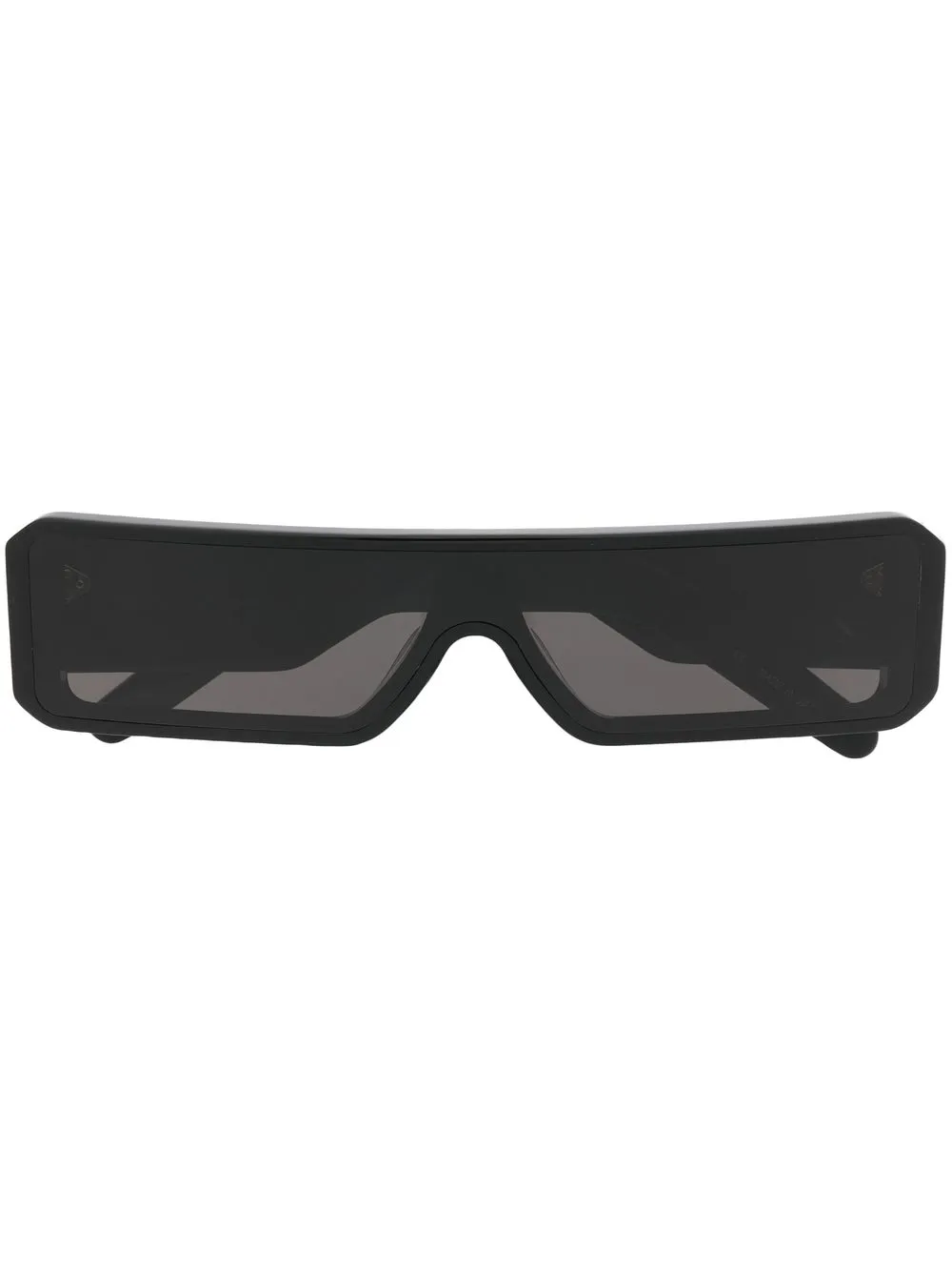 Rick Owens Rectangle Frame Sunglasses In Black