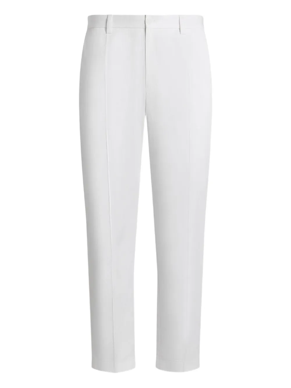 Dolce & Gabbana Straight-leg Trousers In White