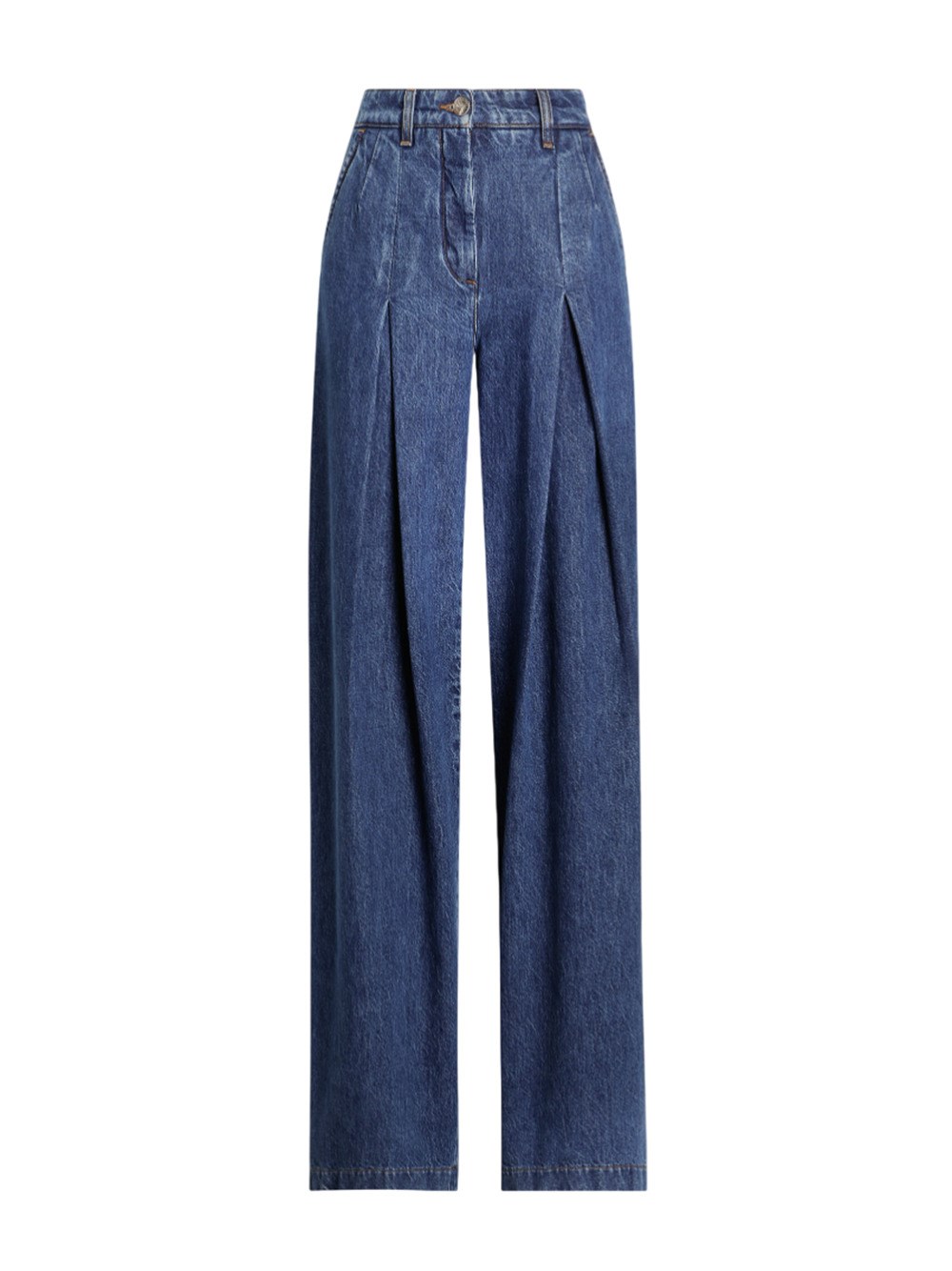 Dolce & Gabbana Women 5-pocket Denim Pants In Blue